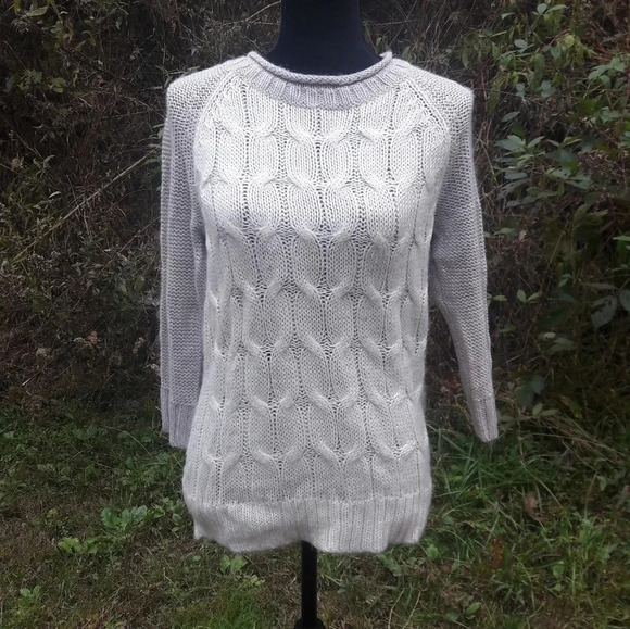 Mossimo Chunky Knit Pullover Acrylic Blend Sweater - Picture 1 of 4